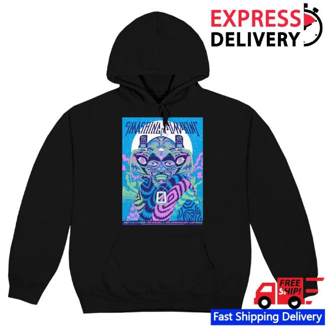 Official Shing Pumpkins Shop Merch Las Vegas Event Hooded Sweatshirt