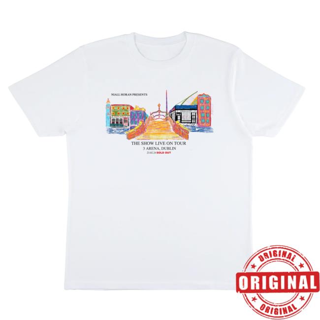 Dublin Night One Illustration T Shirt Niall Horan | Official Merch