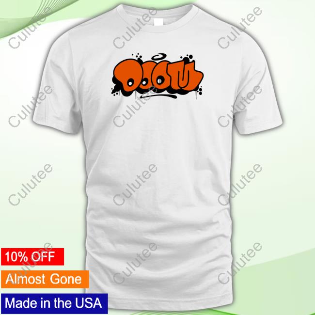 Mf Doom Throw Black & Orange Long Sleeve Shirt