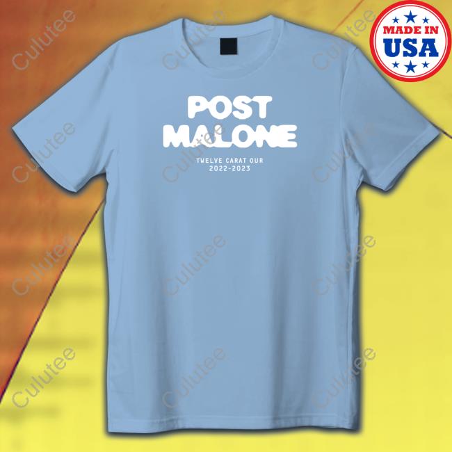 Post Malone Merch Store Carat Twelve Carat Tour 2022-2023 Cap