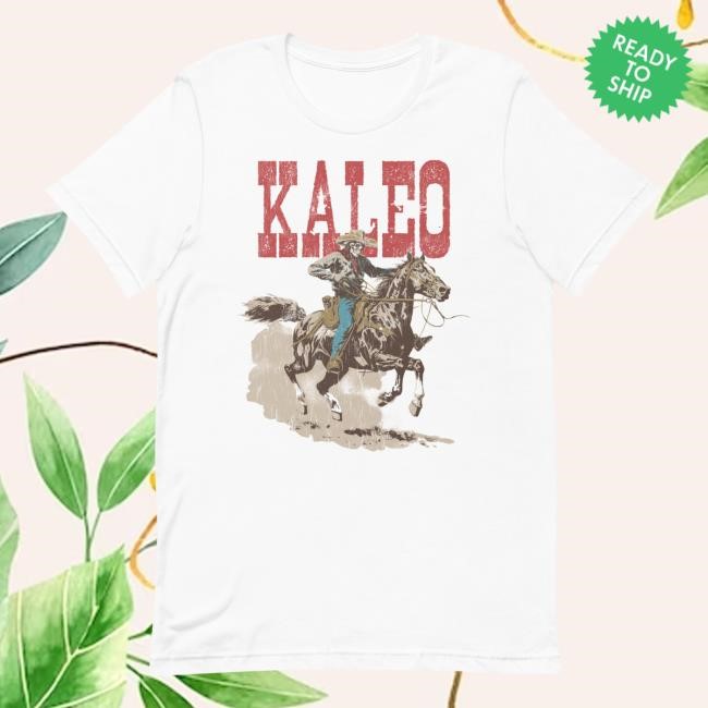 Official Kaleo Merch Shop | Horse Racing Skeleton Tee | Kaleo Clothing Apparel Officialkaleo
