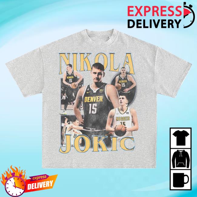 Official Game Changer Nikola Jokic 2 T-Shirts Ash GameChanger