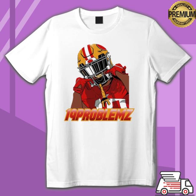 19 Problemz Deebo Samuel Colorful Fanmade American Football Hooded Sweatshirt