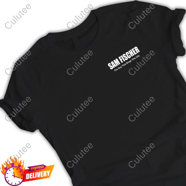 Sam Fischer SCP This City Us Tour Tee Shirt