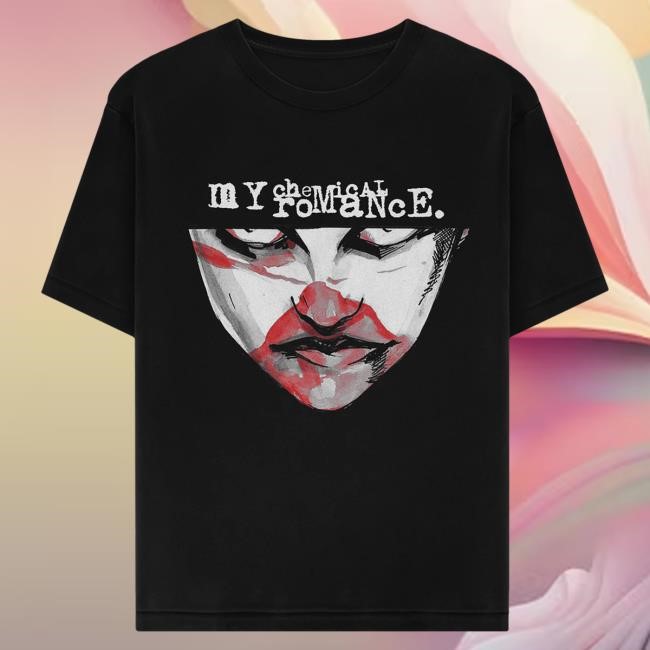 Authentic My Chemical Romance Demolition Lover Mask T-Shirt
