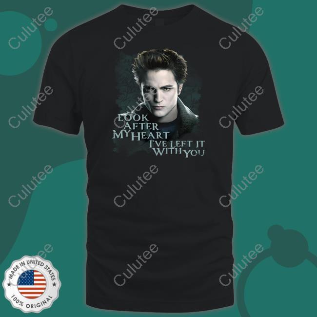 Official The Twilight Saga Look After My Heart I've Left It With You Crewneck Lionsgate Shop