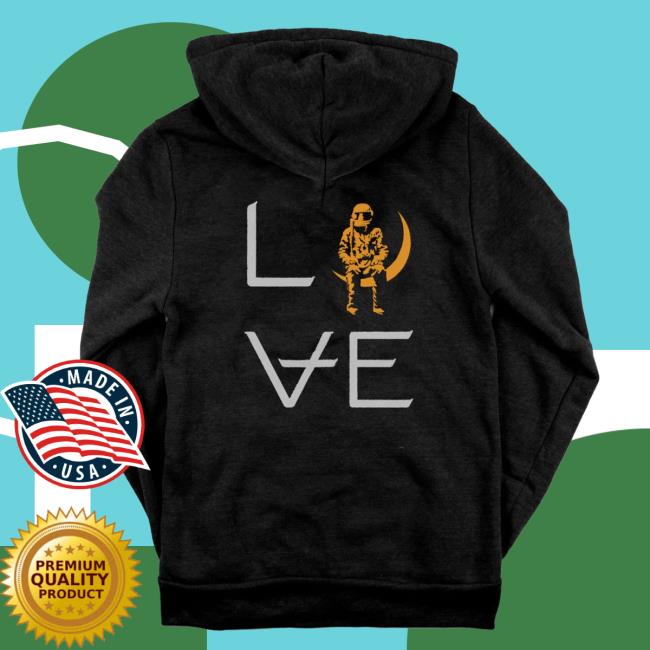Official To The Stars Store Clothing Shop Store Love Stacked Zip-Up Attractive Hoodie Black