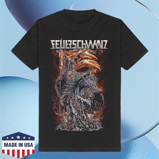Feuerschwanz Merch Store | Rohirrim Top Shirt Black | Feuerschwanz Offizieller Shop