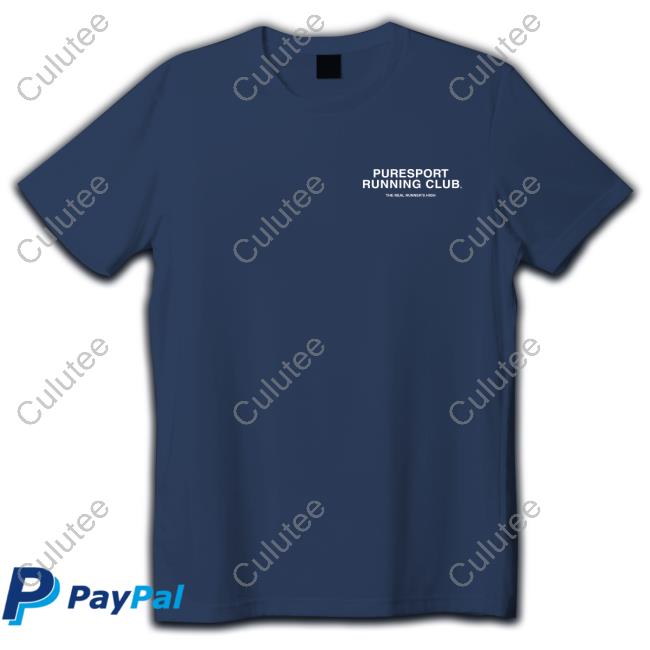 Official Puresport Merch Puresport Running Club The Real Runner's High T-Shirt