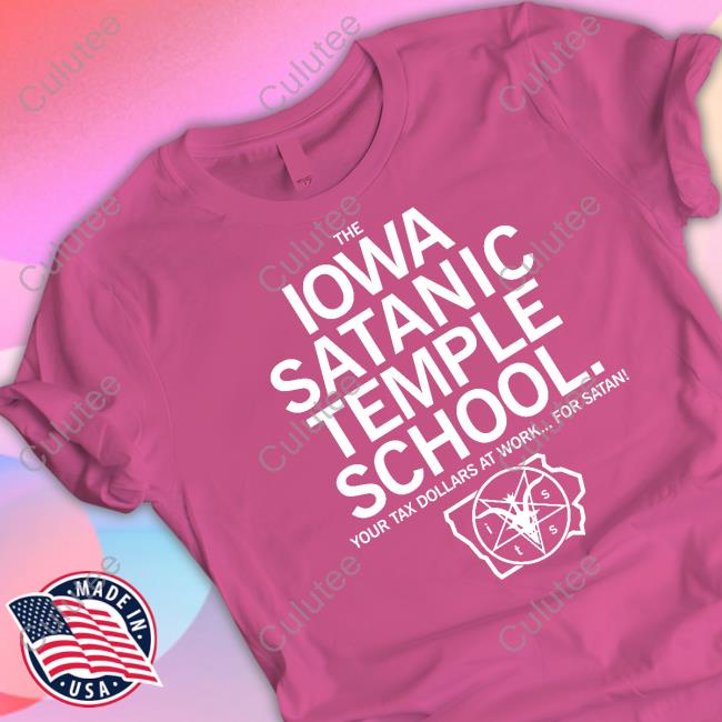 The Iowa Satanic Temple School T Shirt