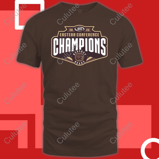 Hershey Bears Merch 2023 Hershey Bears Eastern Conference Champions Adult T-Shirt