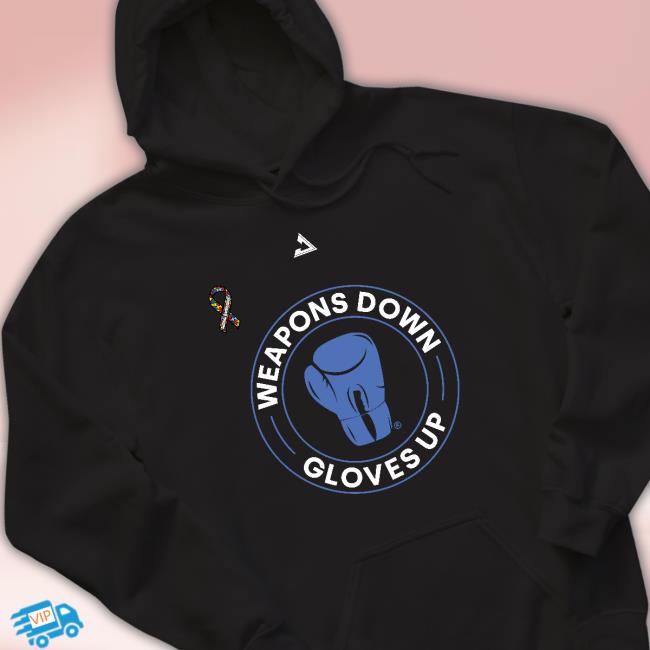 Weapons Down Gloves Up Crewneck Sweatshirt