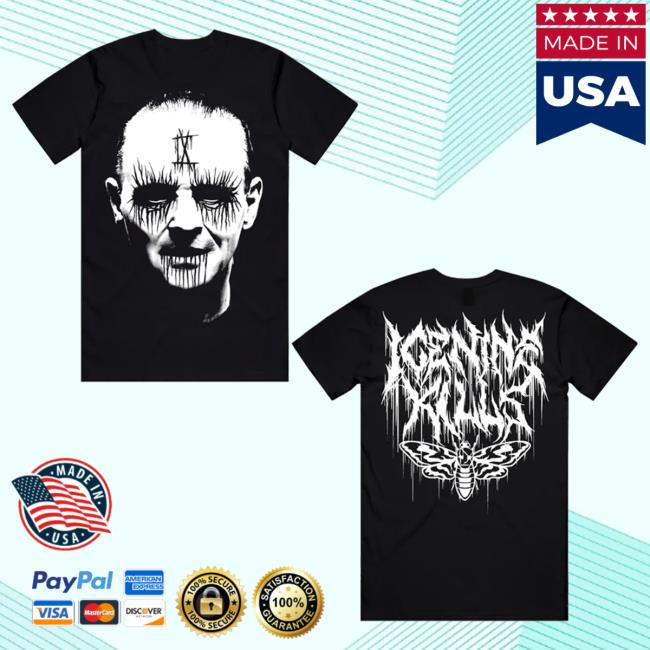 Official Ink Merch Store Ice Nine Kills Black Metal Lecter Shirts