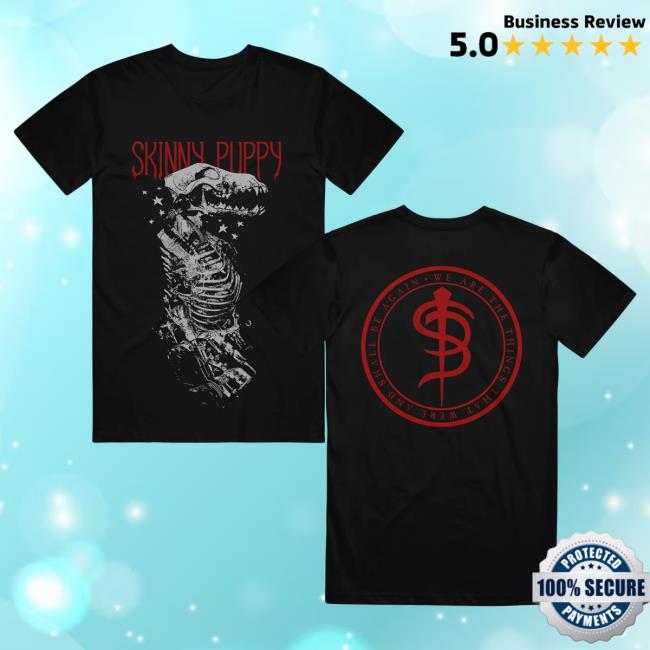 Official Skinny Puppy Merch Fan Contest Black Attractive Shirt