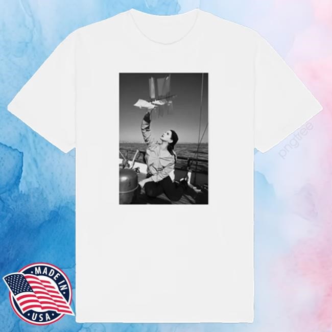 Lana Del Rey 2025 Photo Tour T Shirt - White | Lana Del Rey Merch Store Shop Official