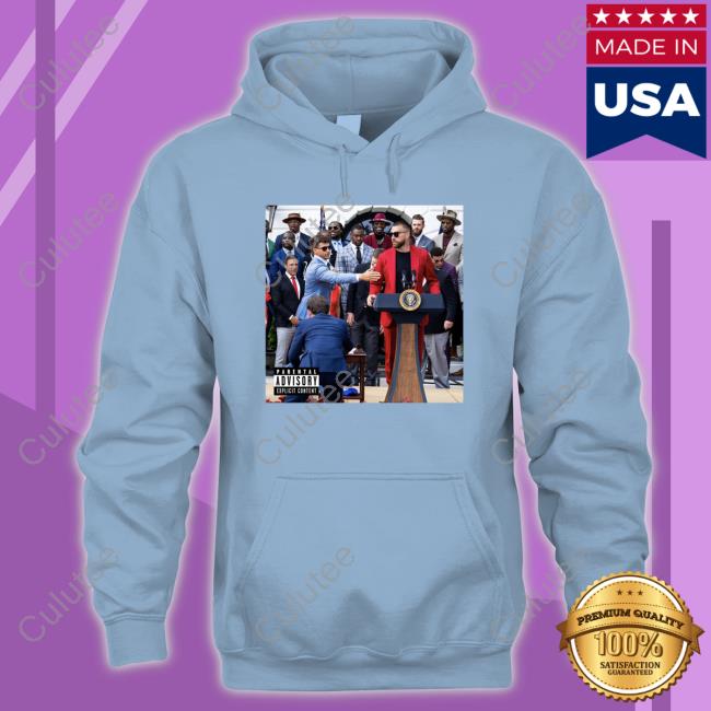 Patrick Mahomes And Travis Kelce On White House Podium Speech T Shirt New Heights