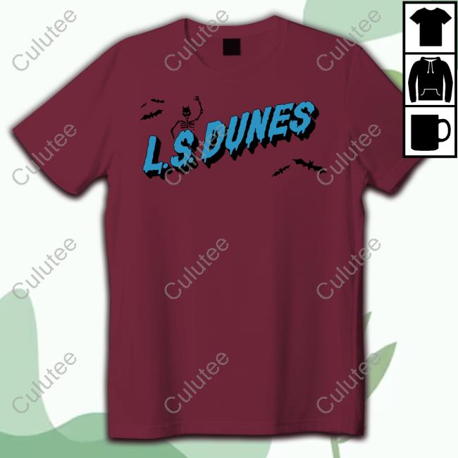 L.S. Dunes Merch L.S. Dunes Spooky Skeleton T Shirts