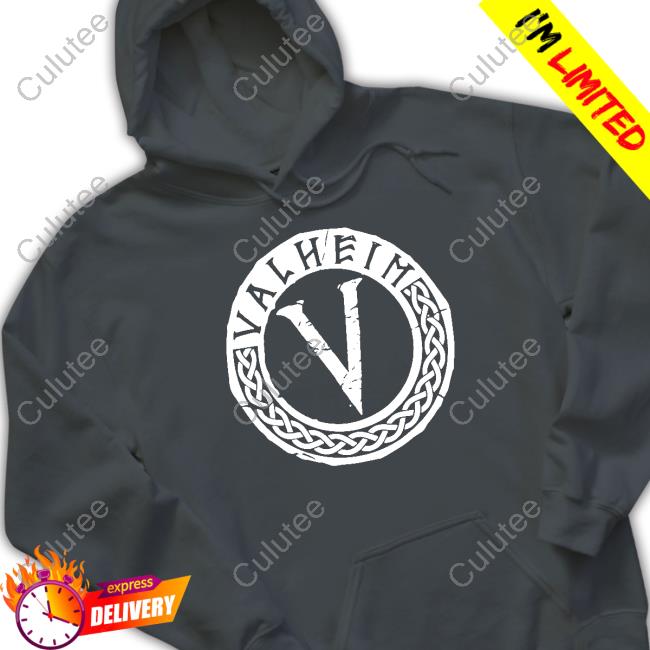 Official Valheim Merch Valheim Emblem Black Tee