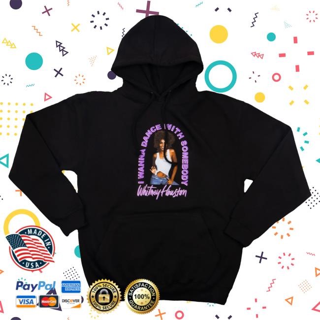 Whitney Houston I Wanna Dance with Somebody Black Hoodies