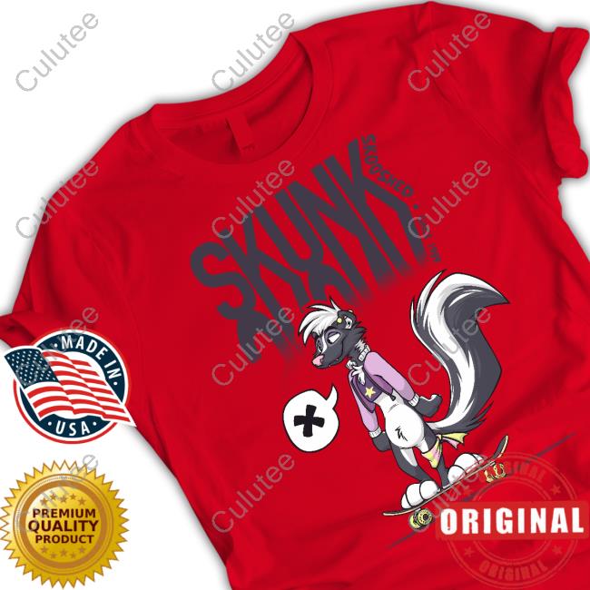 Skate Skunk Skooshed Shirt