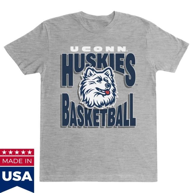 Official Slam Merch Store Shop Uconn Huskies Basketball Vintage New Shirt Slam Goods Apparel
