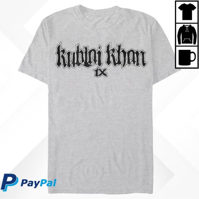 Official Nuclear Blast Merch Shop Kublai Khan Tx Never Enough Sportsgrey - Popover Shirt Kublai Khan Tx Apparel