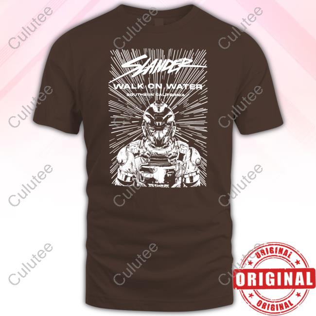 Slander Merch Walk On Water Southern California Tee