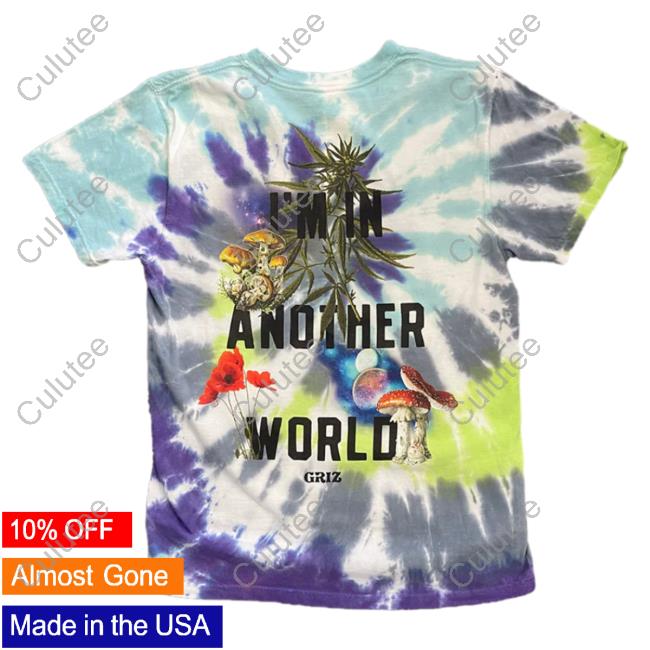 Official My Name Is Griz Shop Take Shrooms, Show Love Lime Sky Twist Dye New Shirt Tie Dye Mynameisgriz
