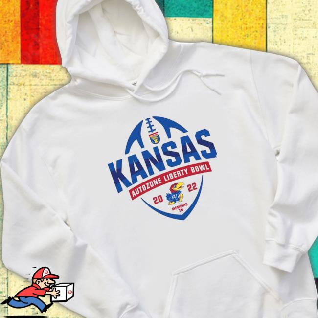 Kansas Jayhawks football 2022 Autozone Liberty BOWL Sweatshirt