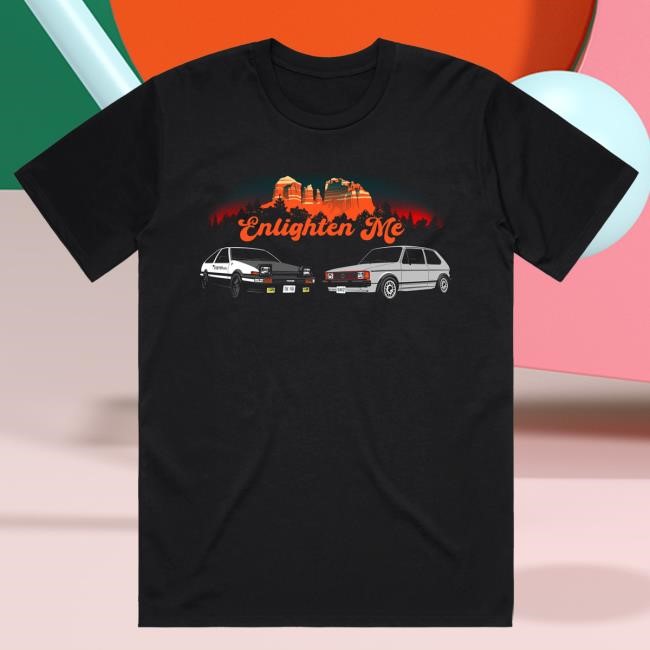Throttle House - Enlighten Me - Black Tee Shirt