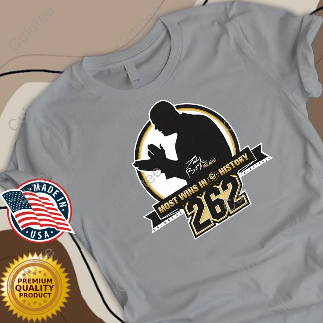 Cubuffsmbb Tad Boyle 262 Most Wins In Colorado Basketball History Tee Shirt