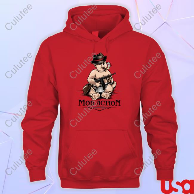 ShopJackass Baby Capone Mob Action Shirt ShopJackass Baby Capone Mob Action Tee