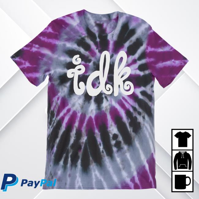 Official Dimension 20 Merch Kristen Applebees Idk Tie-Dye Shirt