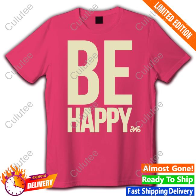 Sleeping With Sirens Merch Be Happy Black Crewneck Sweatshirt Sirensmerch