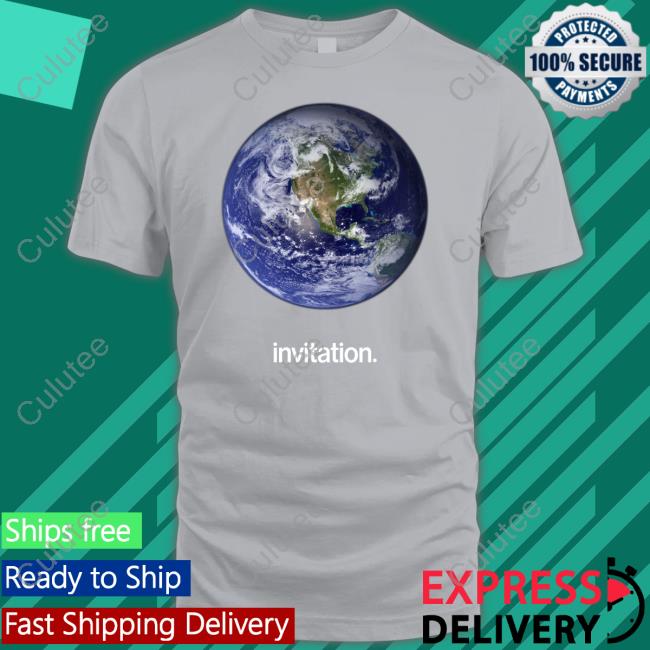 Earth Invitation Shirt F1 Race Invitation Shirts