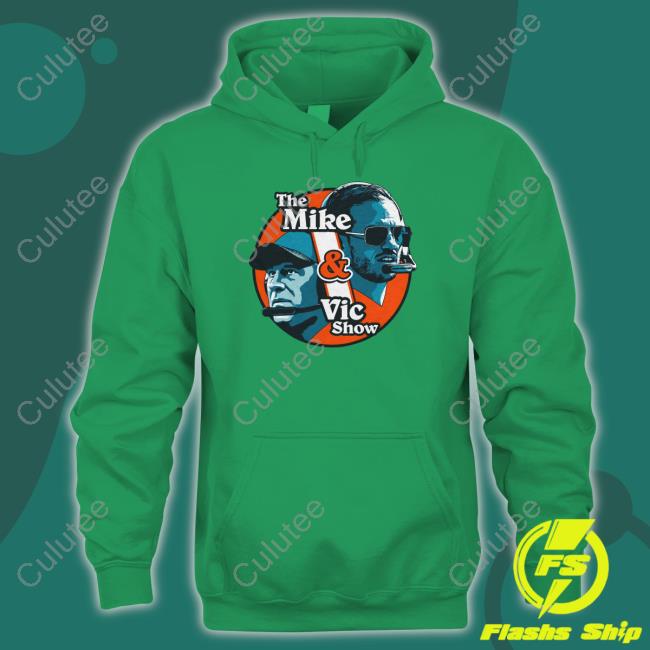 Vibzmiami Merch The Mike & Vic Show Hooded Sweatshirt Dolphreaky