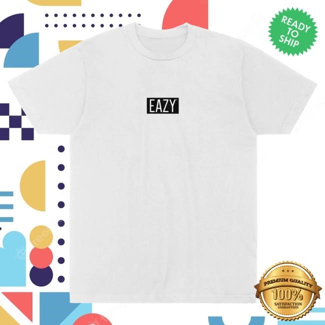 Official G-Eazy Eazy Box Logo White Shirts GEazy