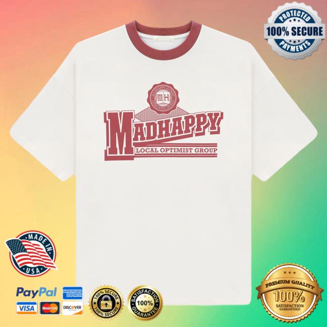 Official Madhappy Clothing Merch Store Madhappy Alumni Ringer Attractive Shirt Mad Happy Shop