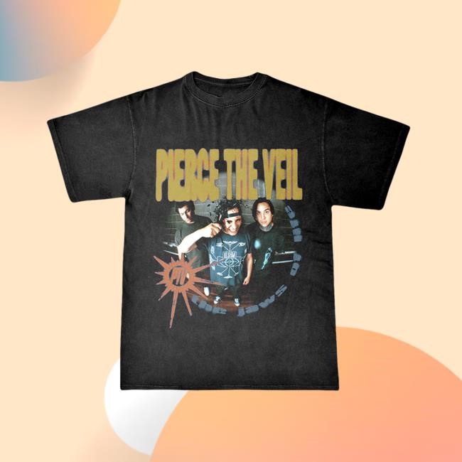 Pierce The Veil Merch Jaws of Life Photo Short Sleeve Tee PTV Merch