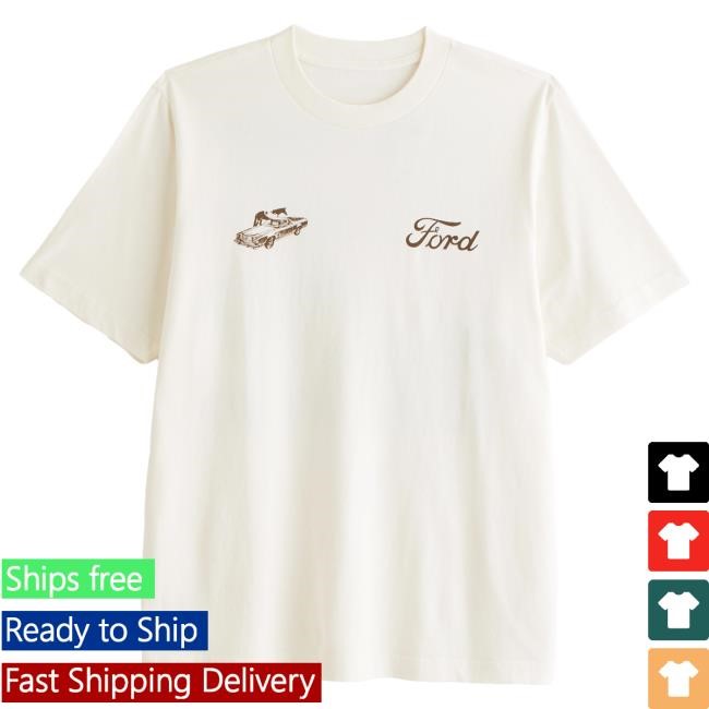 Official Official Abercrombie And Fitch Apparel Clothing Merch Ford Vintage-Inspired Graphic Tees Abercrombiefitch Store Shop