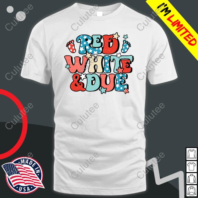 Original Red White And Due Crewneck Sweatshirt