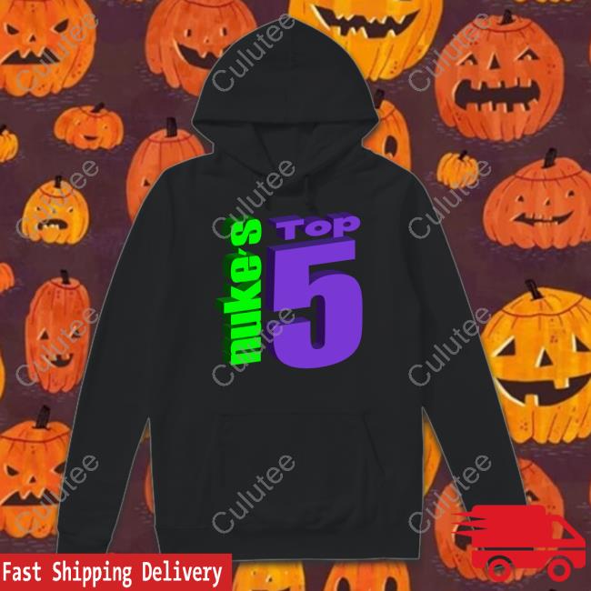 Official Nuke's Top 5 Logo Hoodie