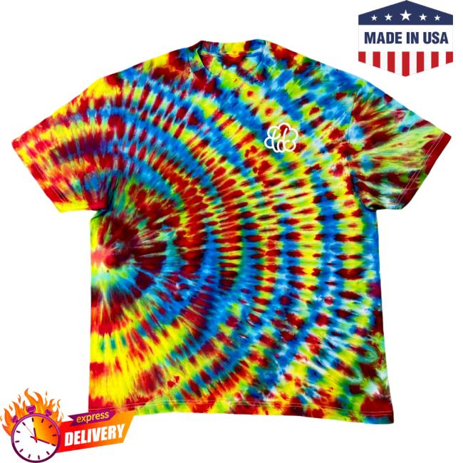Official The Tie Dye Company Primary Wig Wag Tie Dye Top Shirt