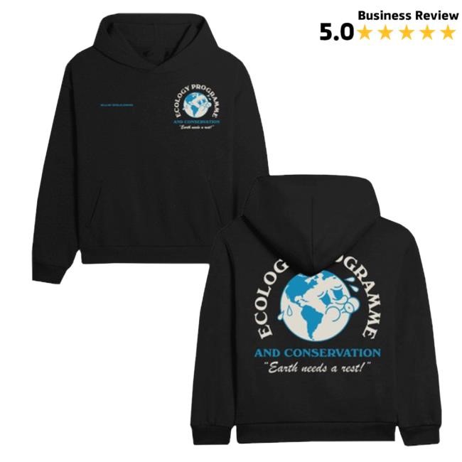 Ellie Goulding Ecology Print Sweartshirt Hoodie - Official Ellie Goulding Merch Store Elliegoulding Shop