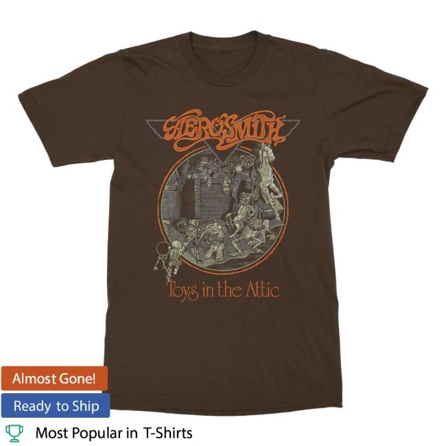 Aerosmith Official Store Toys In The Attic New Tee Aerosmith