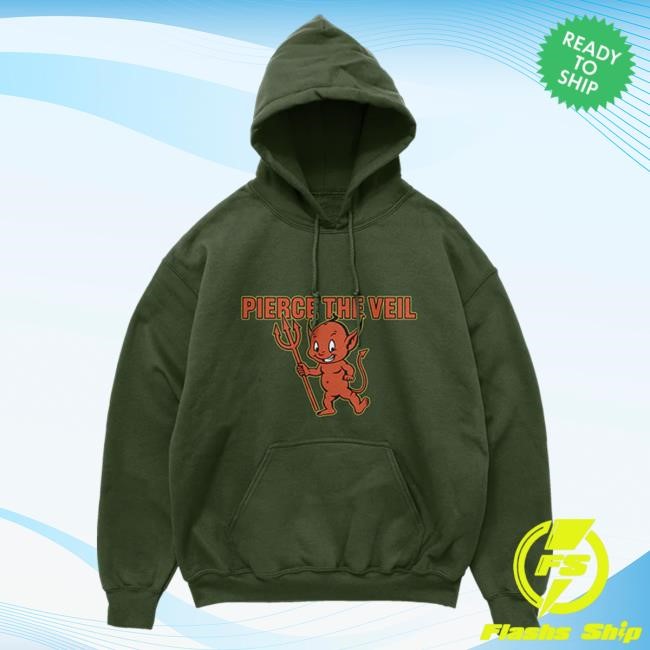 Official Pierce The Veil Merch Store Devil Green Sweaters Pierce The Veil Clothing Shop Ptv Merch
