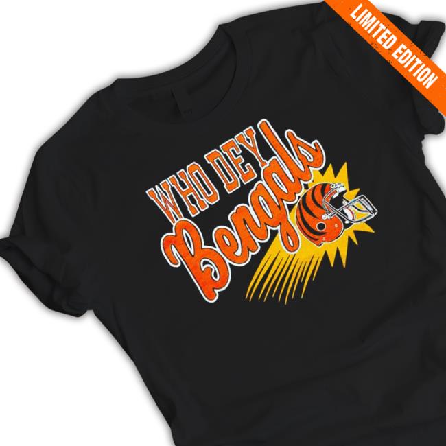 Official Cincinnati Bengals Who Dey Long Sleeve T Shirt