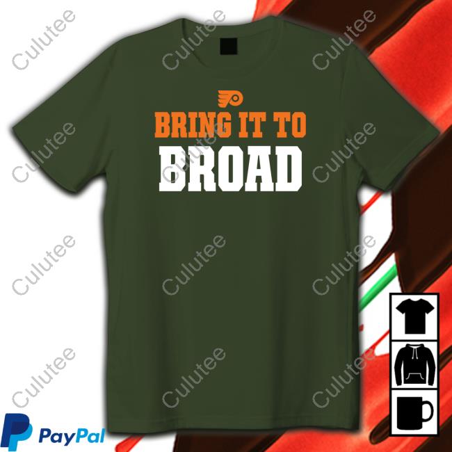 Philadelphia Flyers Bring It To Broad Sweatshirt
