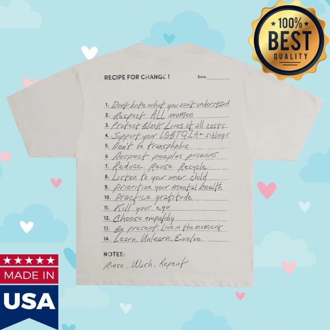 Official Chnge Clothing Change is an Act of Love S/S Tee