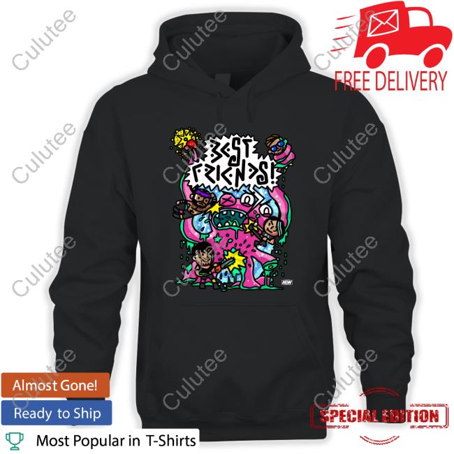 Official Best Friends, Kris Statlander & Orange Cassidy - Intergalactic Planetary Long Sleeve Tee